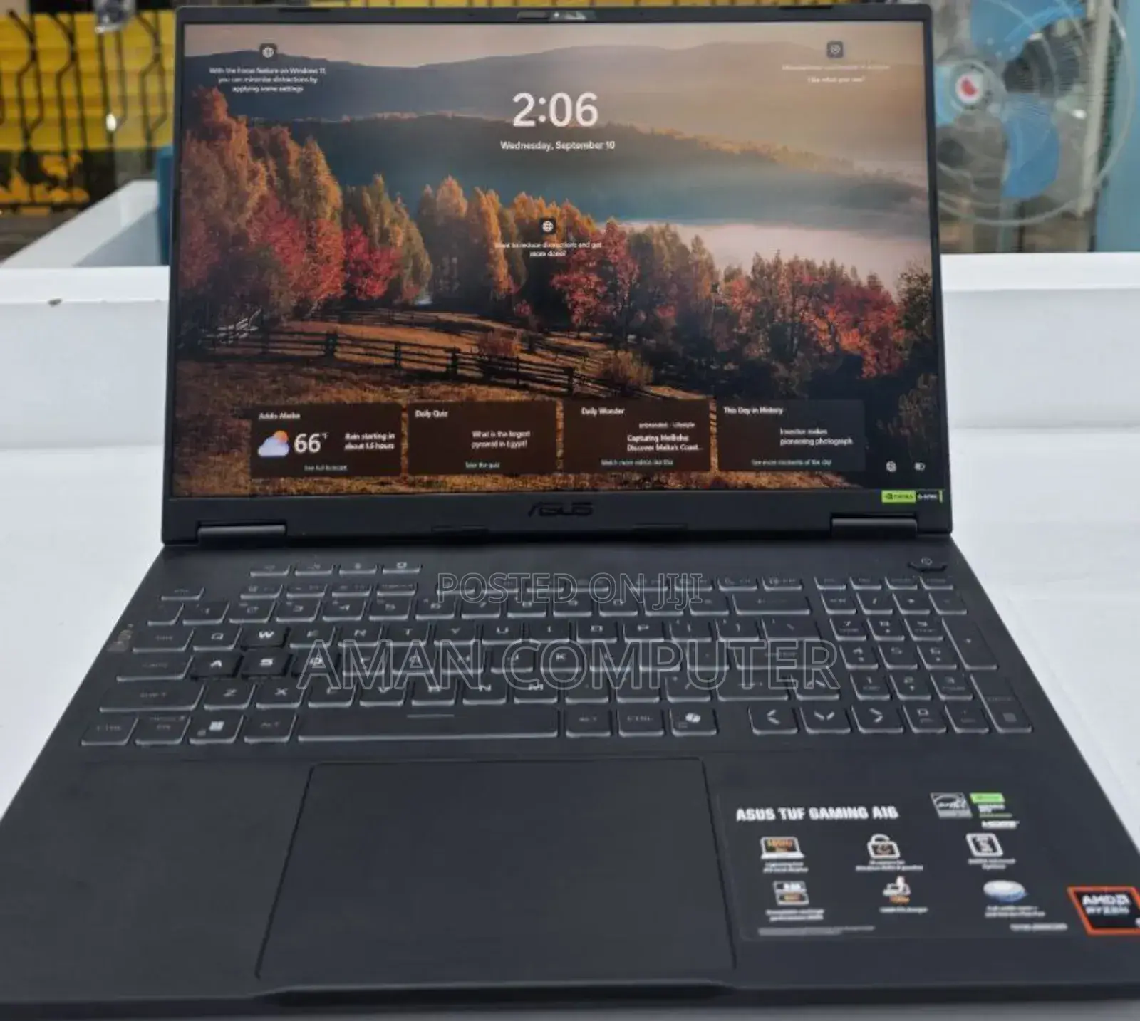 New Laptop Asus TUF Gaming F16 32GB AMD Ryzen 9 SSD 1T