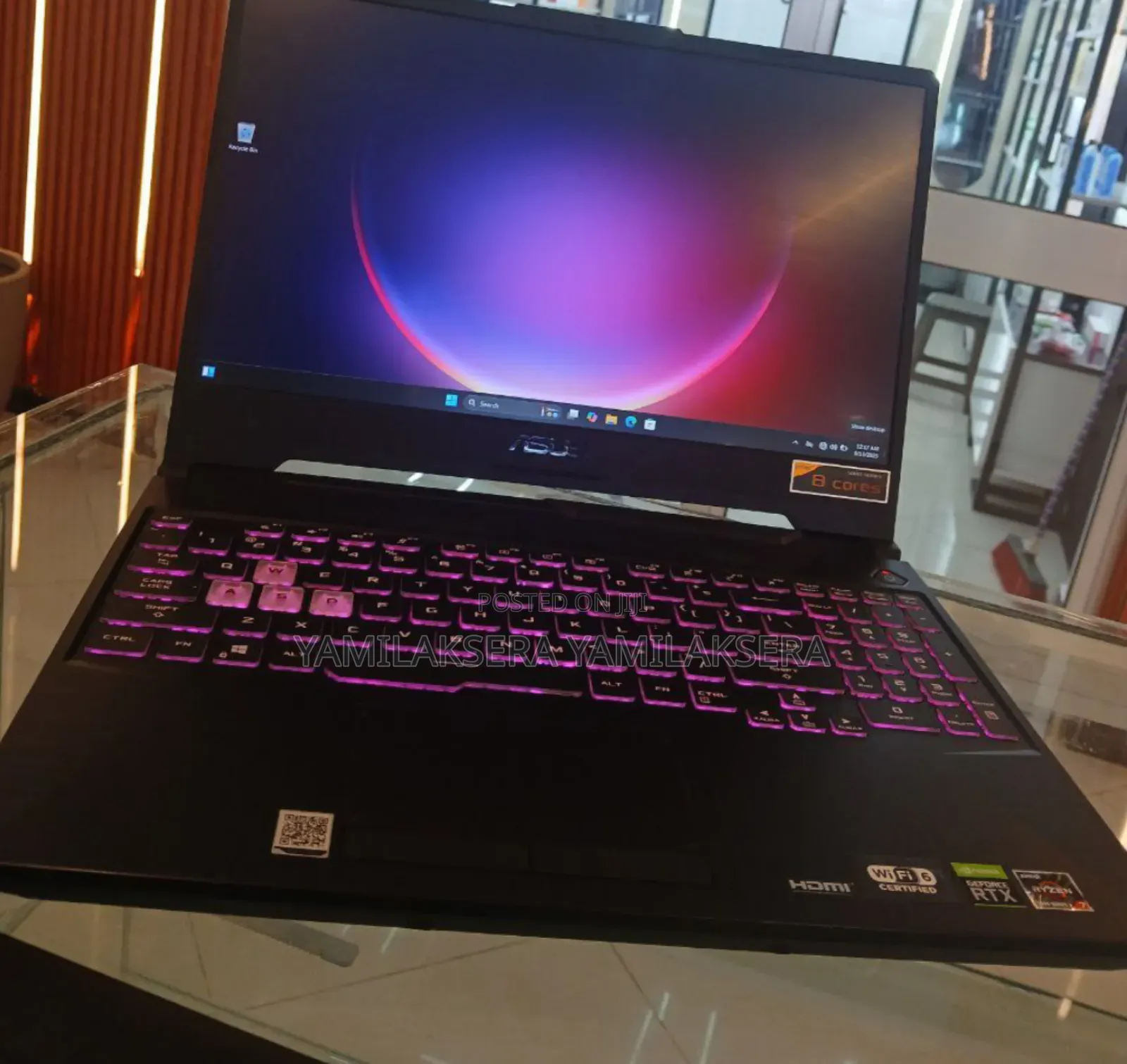 New Laptop Asus 16GB AMD Ryzen 7 SSD 512GB