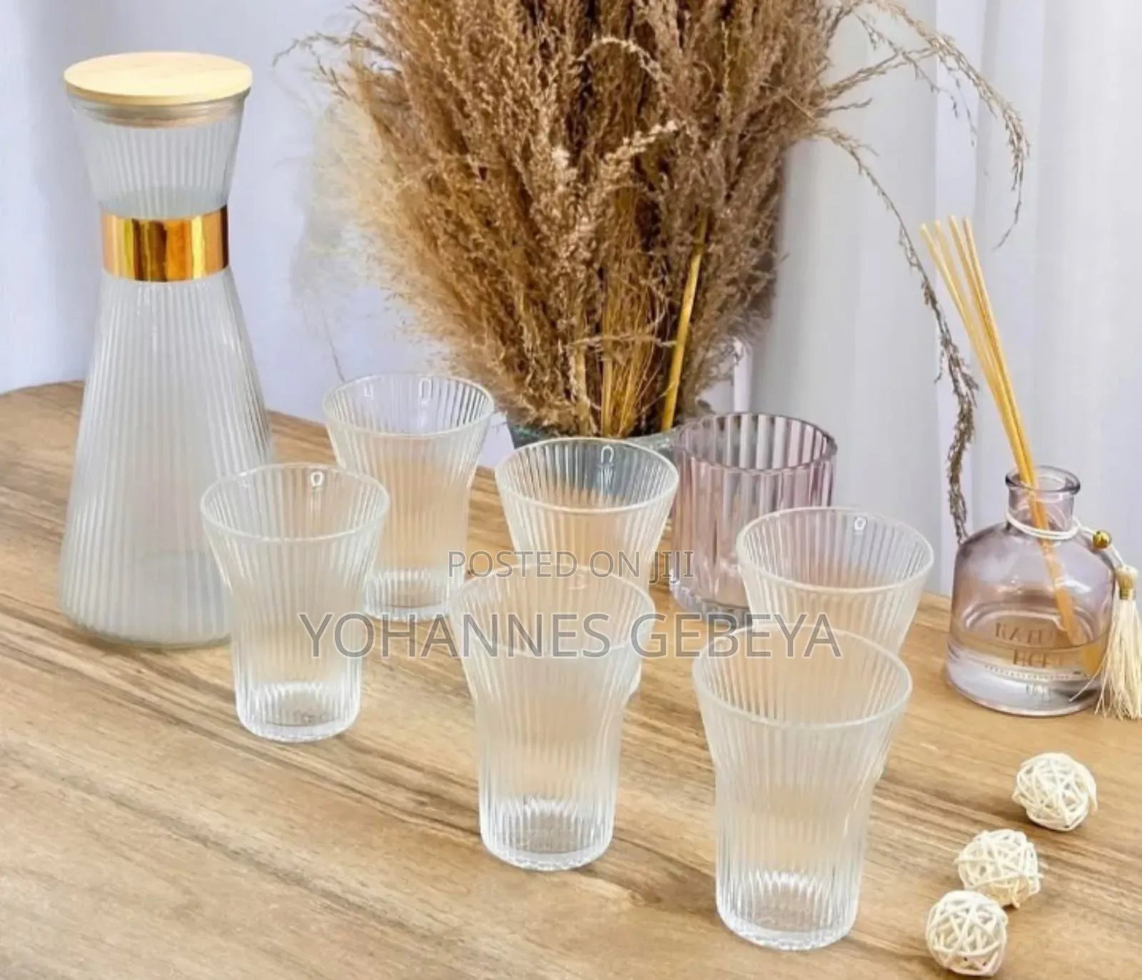 7 PCS Glass Kettle Set