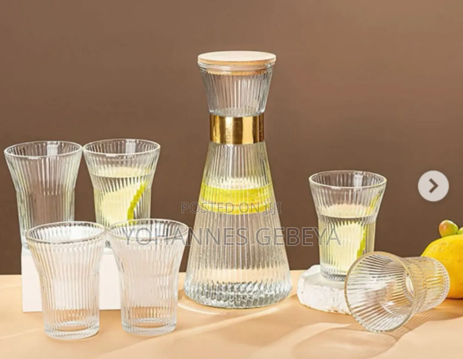 7 PCS Glass Kettle Set