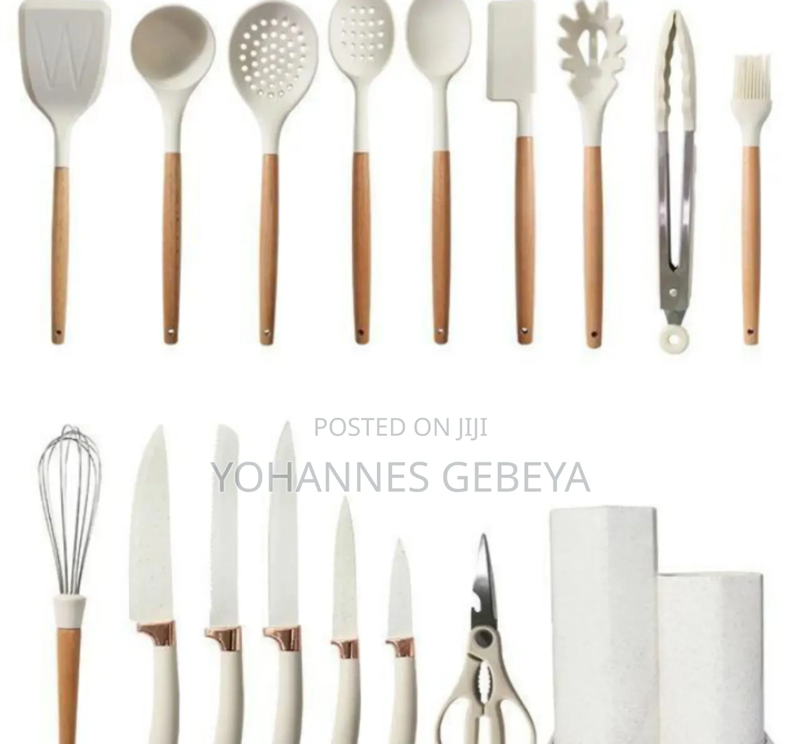 Kichenset 18 Set Silicone Kitchenware