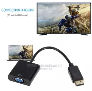 Disply Port (DP) to VGA Converter Adapter