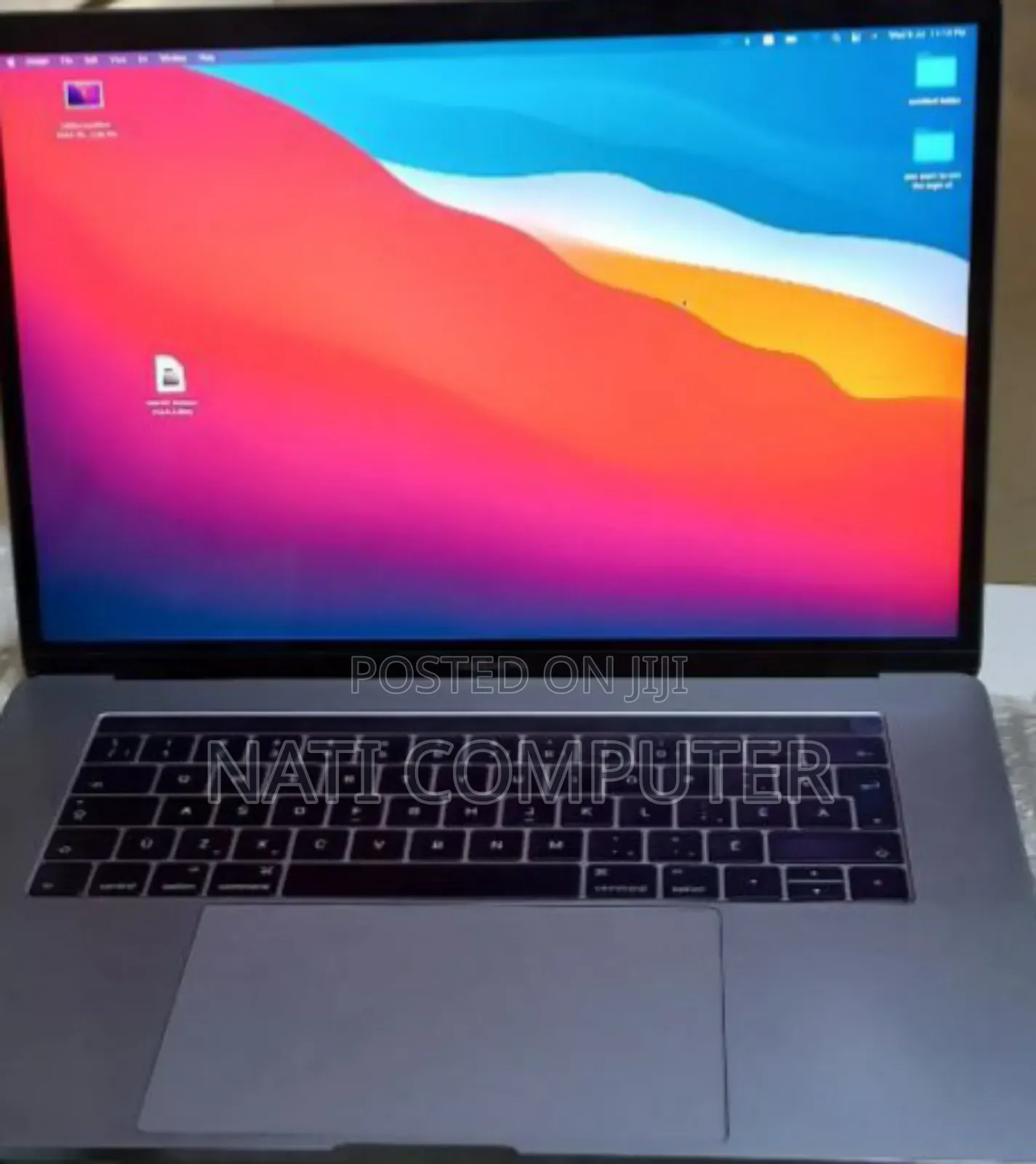 New Laptop Apple MacBook Pro 2019 16GB Intel Core I7 SSD 512GB