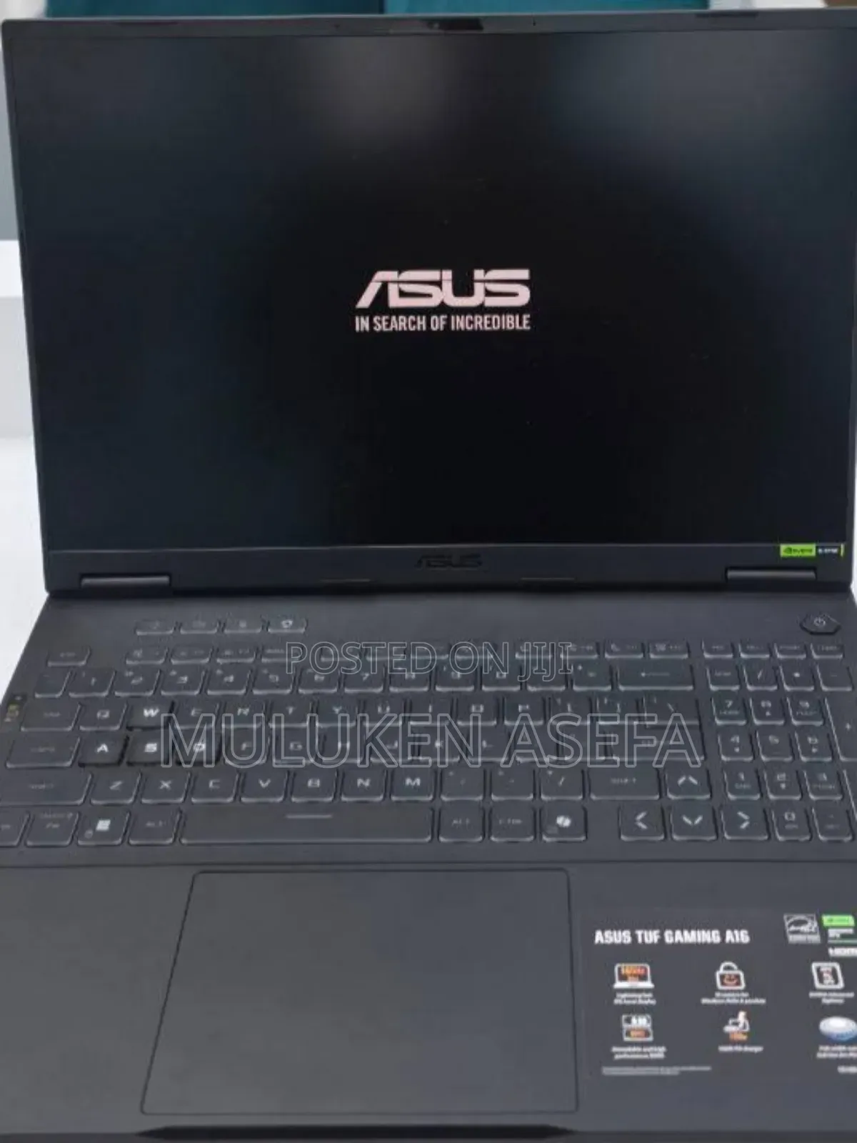 New Laptop Asus TUF Gaming A15 32GB AMD Ryzen 9 SSD 1T