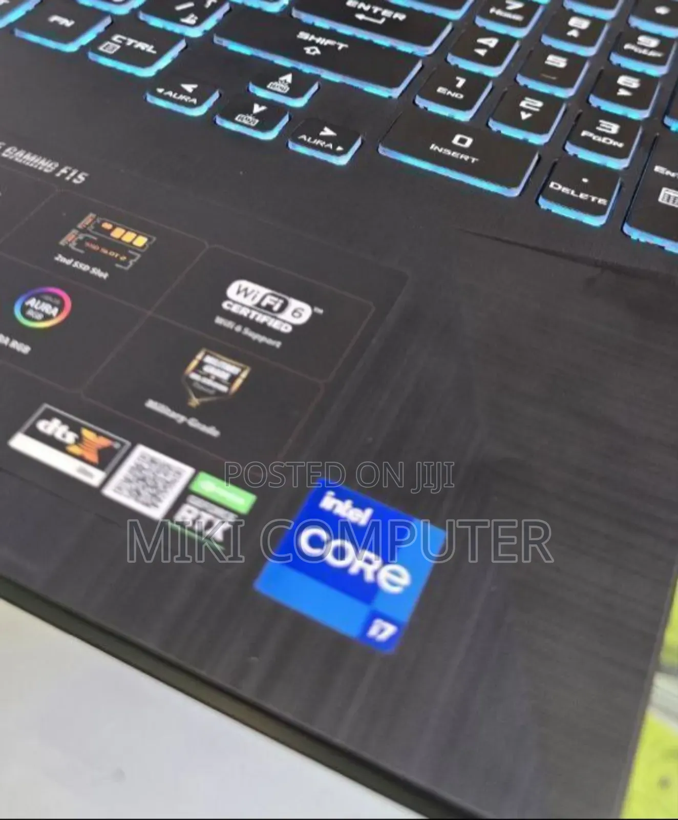 New Laptop Asus TUF Gaming A15 16GB Intel Core I7 SSD 1T