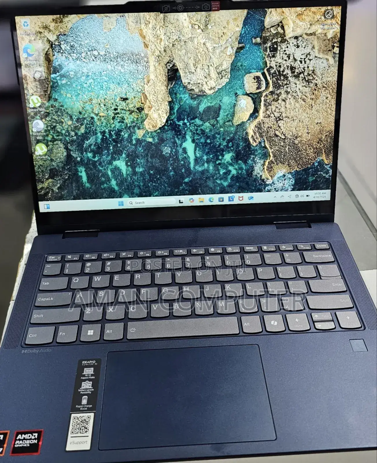 New Laptop Lenovo IdeaPad 1 16GB AMD Ryzen 7 SSD 1T
