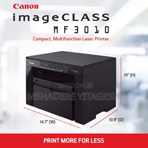 Photo - Canon Imageclass Mf3010 Print ,Scan, Copy