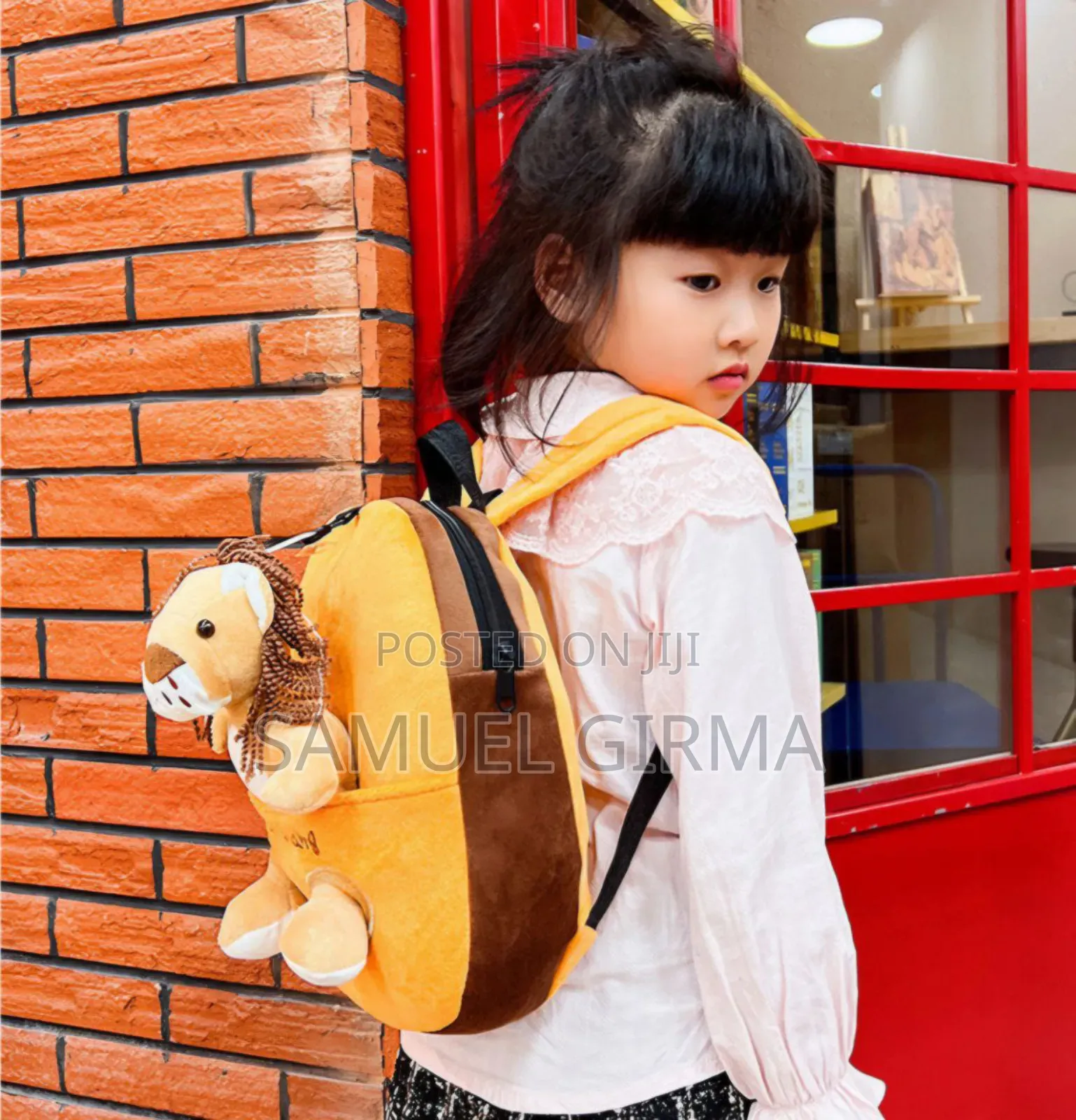 Mk- 0690 Cartoon Animals Starters School Back Bag