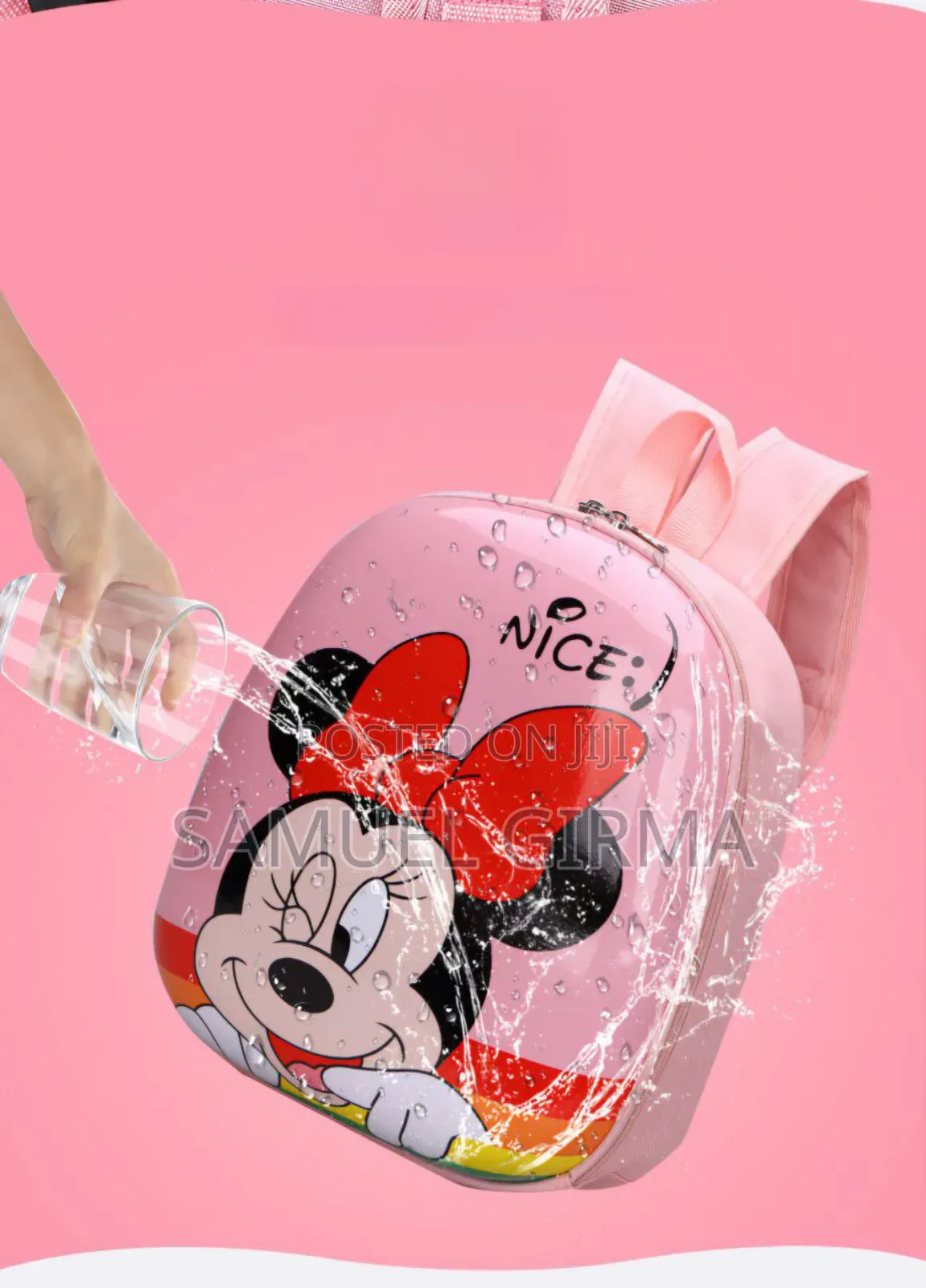 Mk- 0689 Cartoon Characters Starters School Back Bag