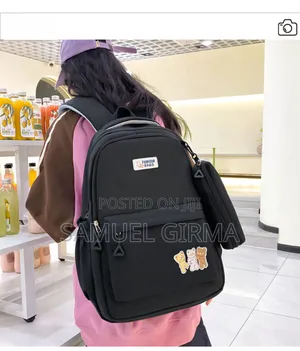 Mk- 0688 2 in 1 School Back Bag