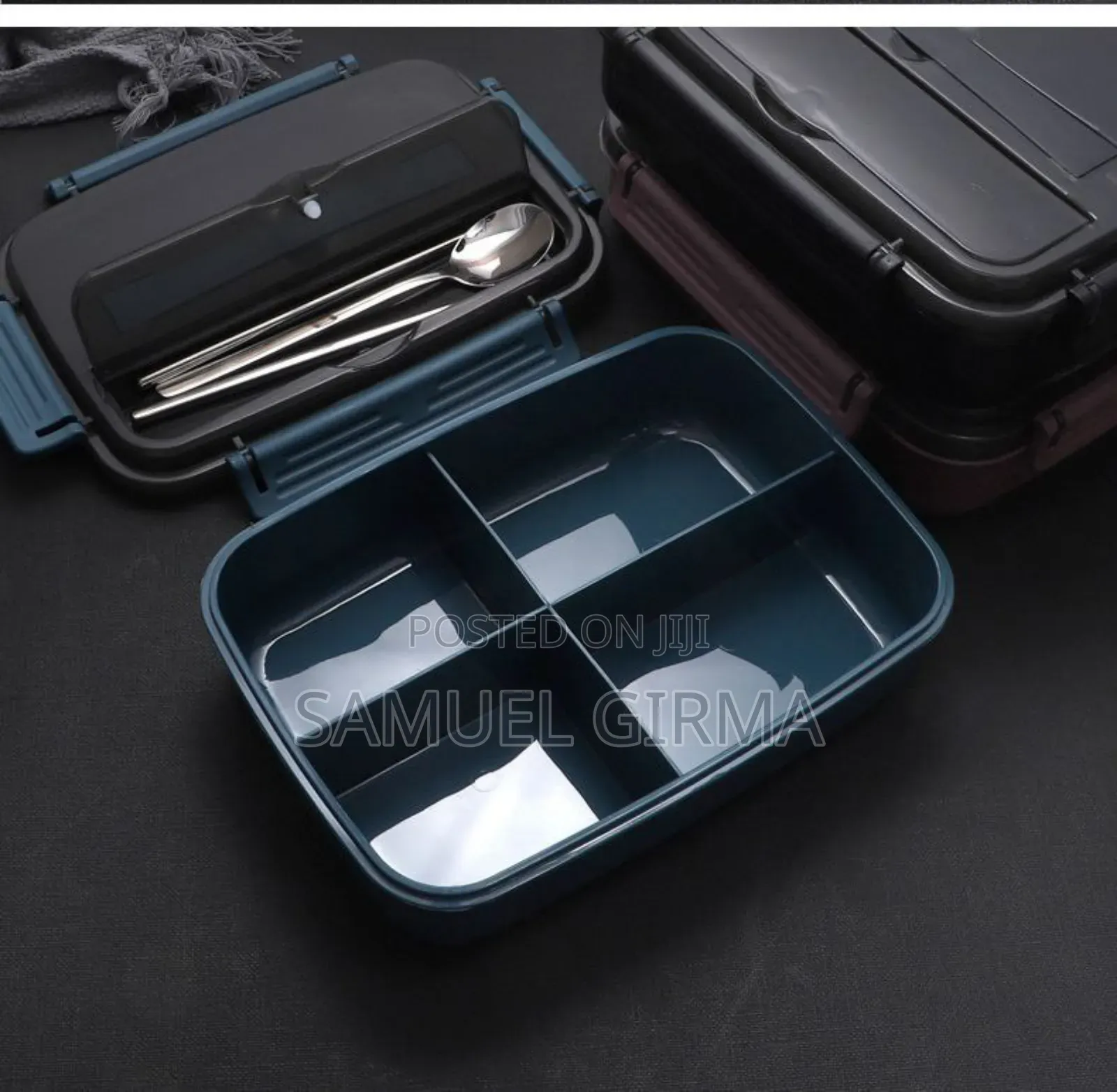 Mk- 0682 Partitioned Plastic Lunchbox Size: 1000 Ml