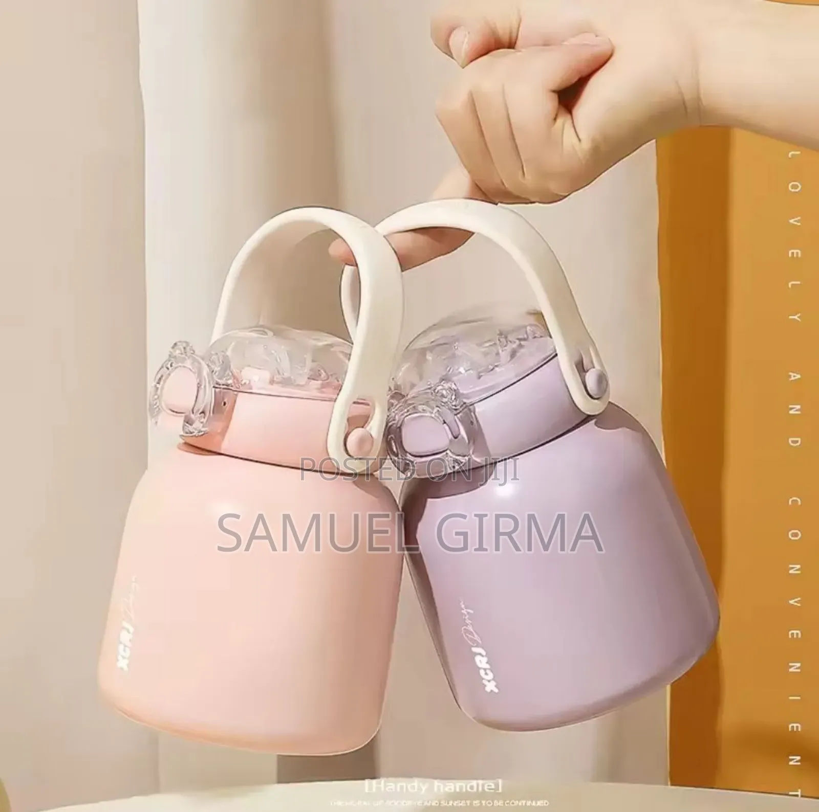 Mk- 0683 Big-Belly Cute Stainless Steel Thermos Cup