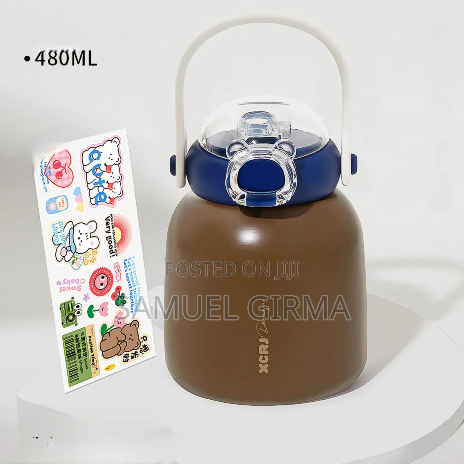 Mk- 0683 Big-Belly Cute Stainless Steel Thermos Cup