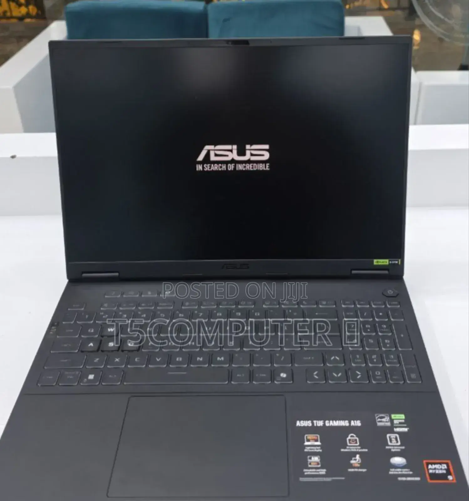 New Laptop Asus TUF Gaming A15 32GB AMD Ryzen 9 SSD 1T