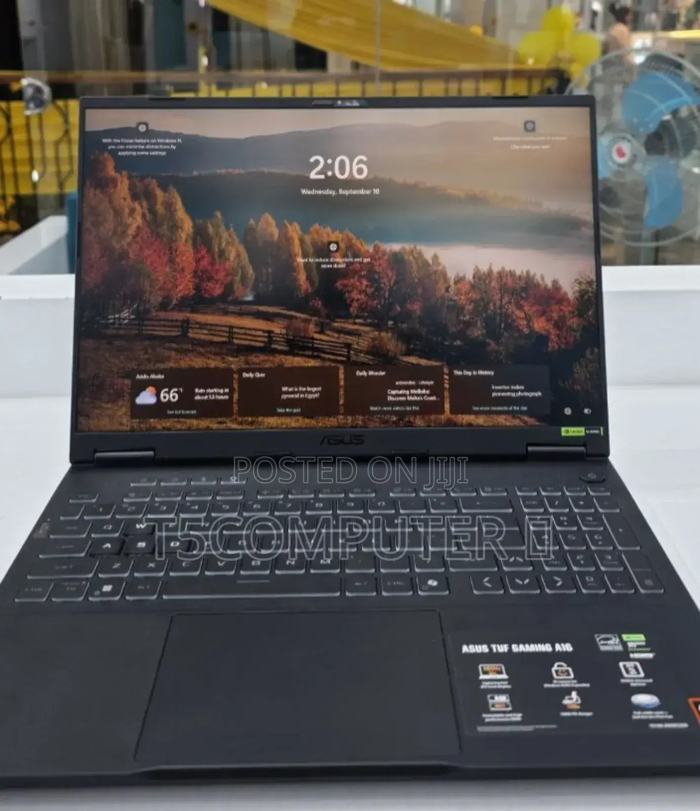 New Laptop Asus TUF Gaming A15 32GB AMD Ryzen 9 SSD 1T