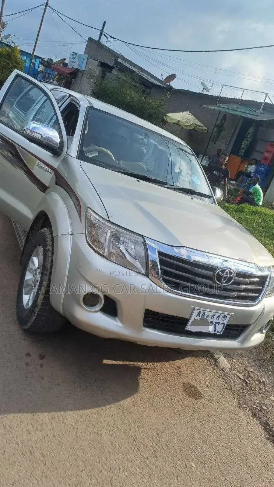 Toyota Hilux 2015 Gray