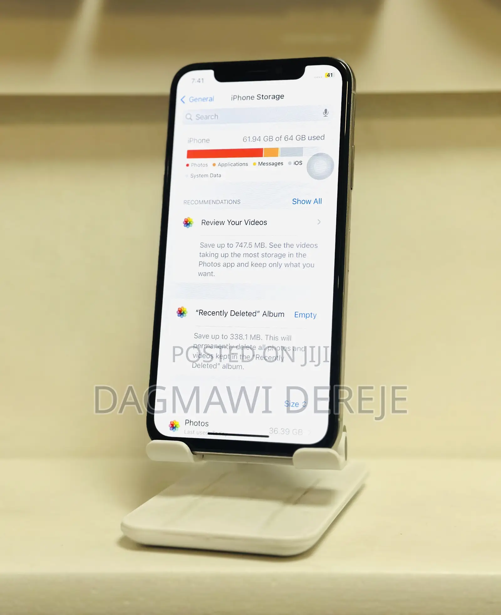 New Apple iPhone XS 64 GB White