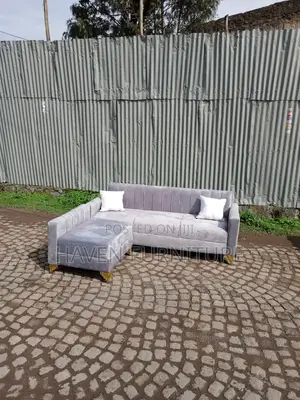 Photo - Grey With Back Sofa