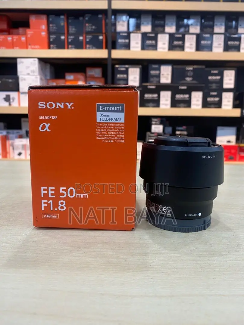 Sony 50mm Fe 1.8 Lens