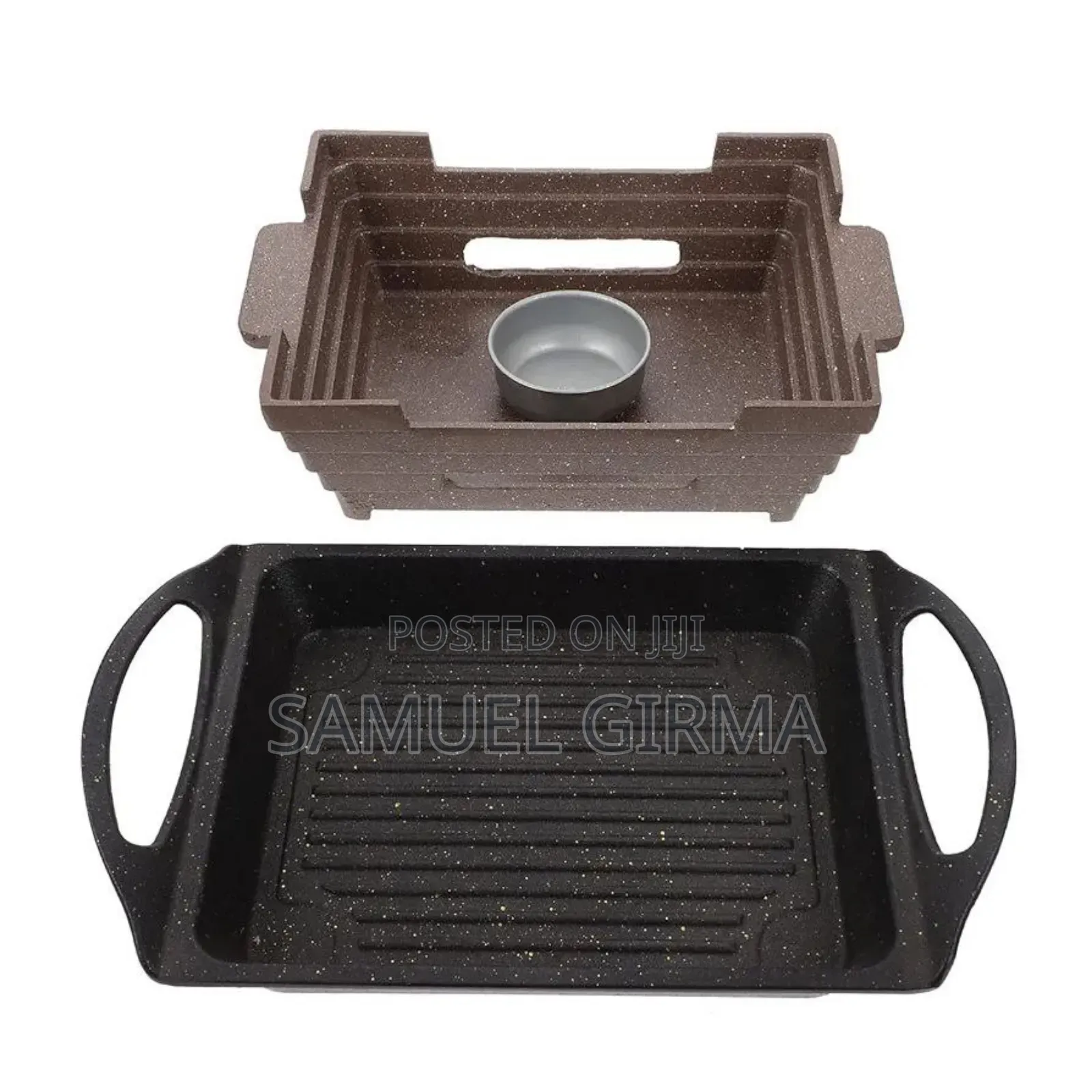  Barbecue Stove Alcohol Furnace Grill(የሸክላ ጥብስ ማቅረቢያ )
