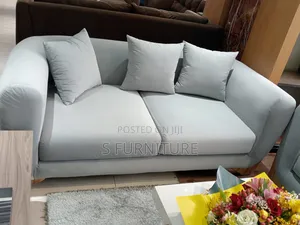 Light Blue Home Sofa