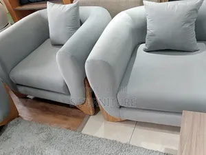 Light Blue Home Sofa