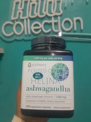 Photo - Youtheory Ashwagandha 1000mg 180 Capsules From Usa