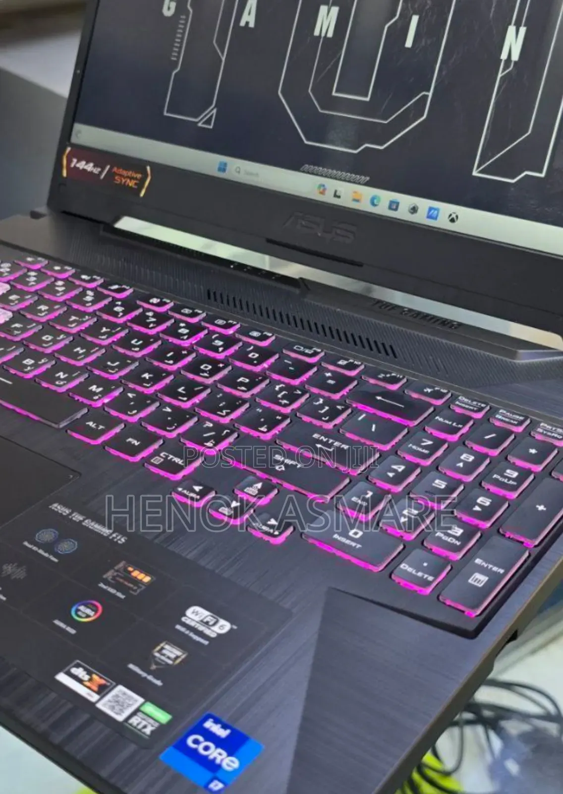 New Laptop Asus TUF Gaming A15 16GB Intel Core I7 SSD 1T