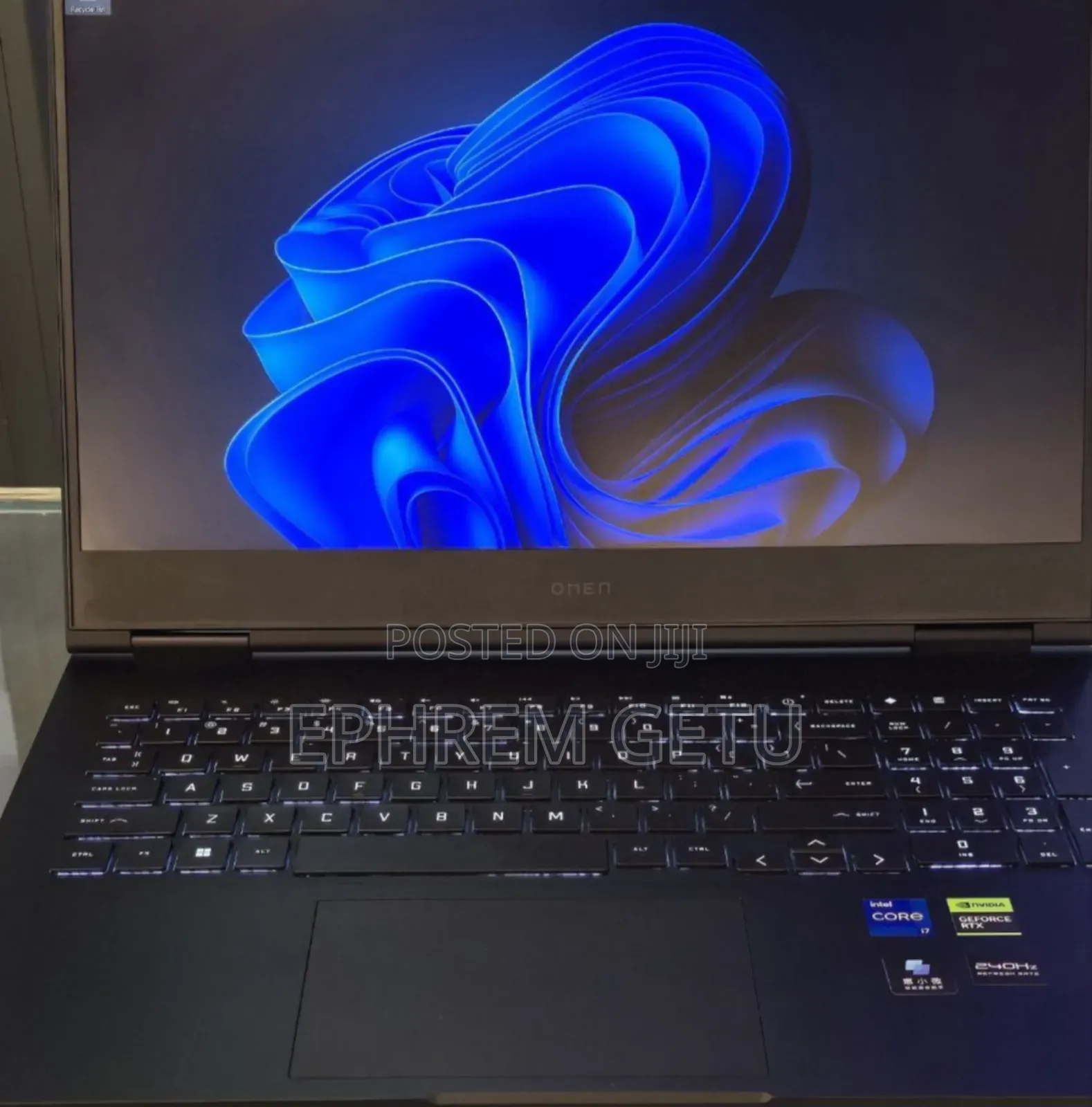 New Laptop HP Omen 17 32GB Intel Core I7 SSD 2T