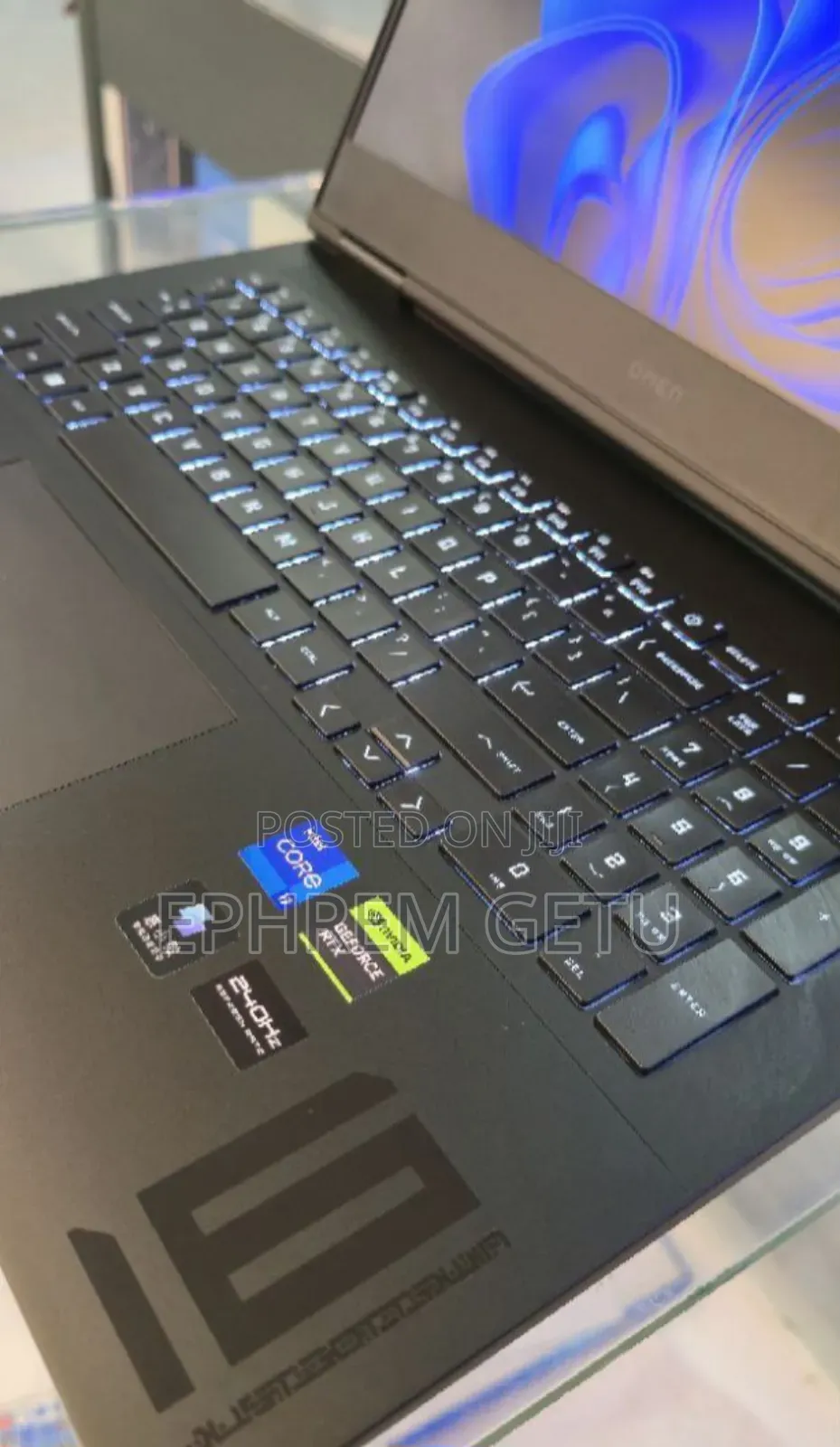 New Laptop HP Omen 17 32GB Intel Core I7 SSD 2T