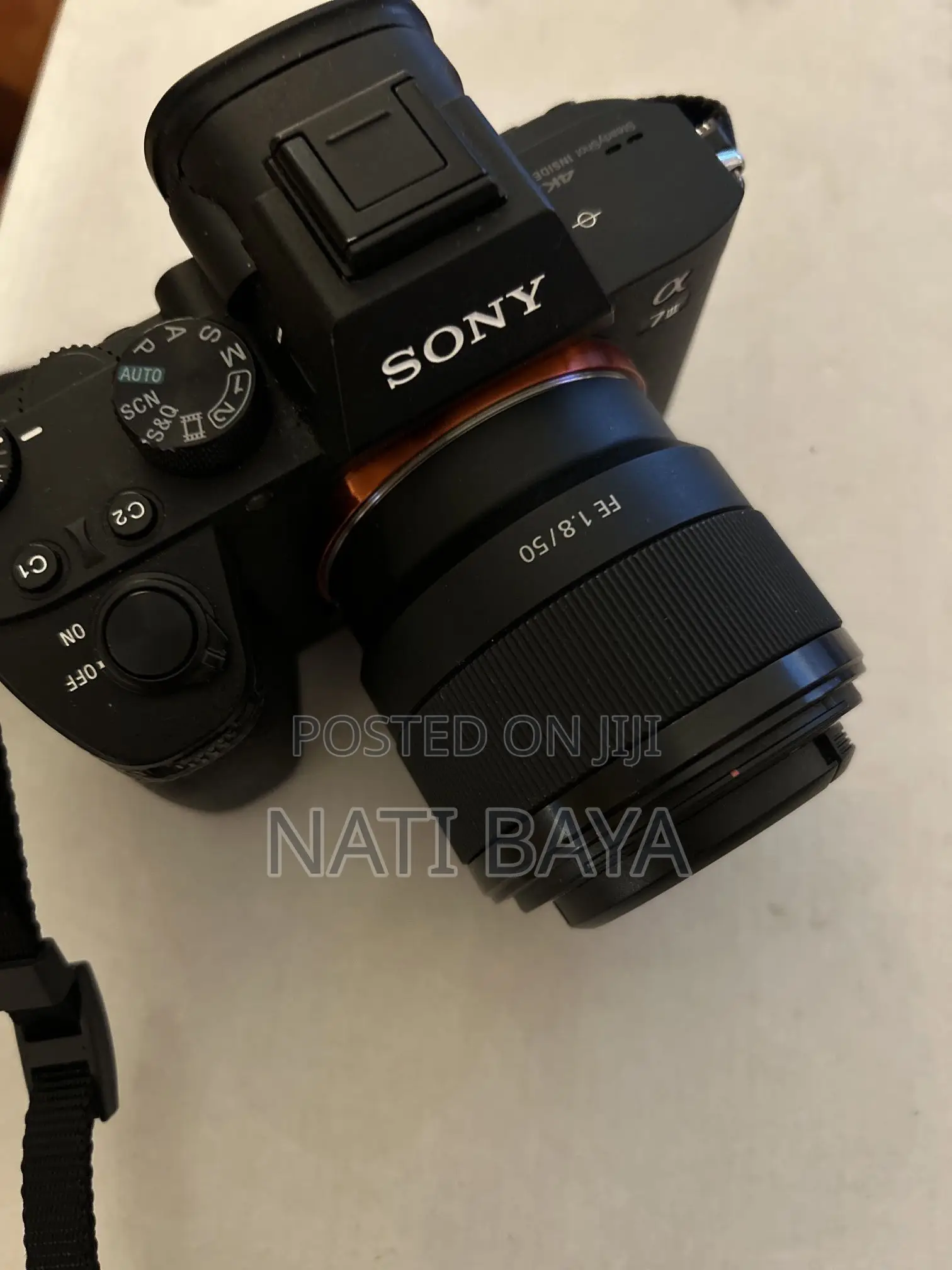 Sony A7iii With 50mm Fe 1.8 Lens