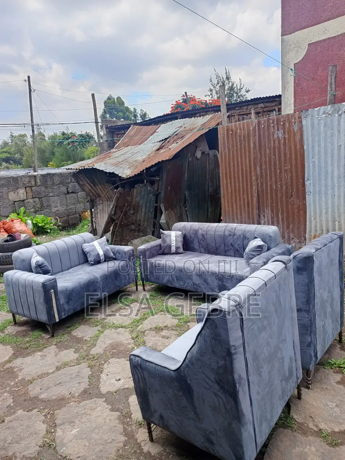 Sofa,Greey Level 1sofa