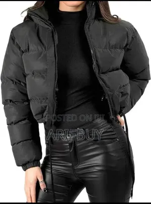 Photo - Stylish Crop Puffer Jacket