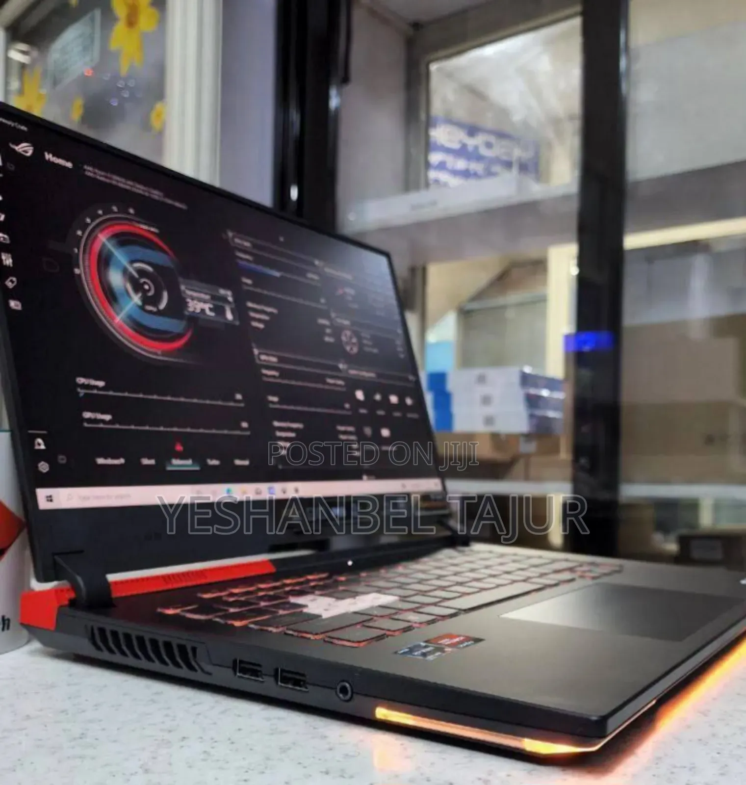 New Laptop Asus ROG Strix G16 G614 16GB AMD Ryzen 9 SSD 512GB