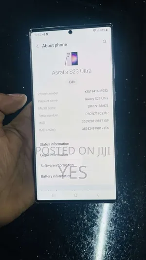 Samsung Galaxy S23 Ultra 256 GB Pink