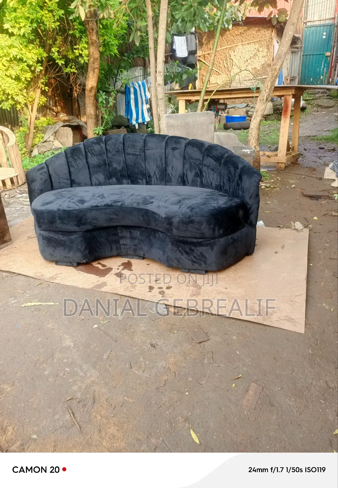 Black Sofa 77