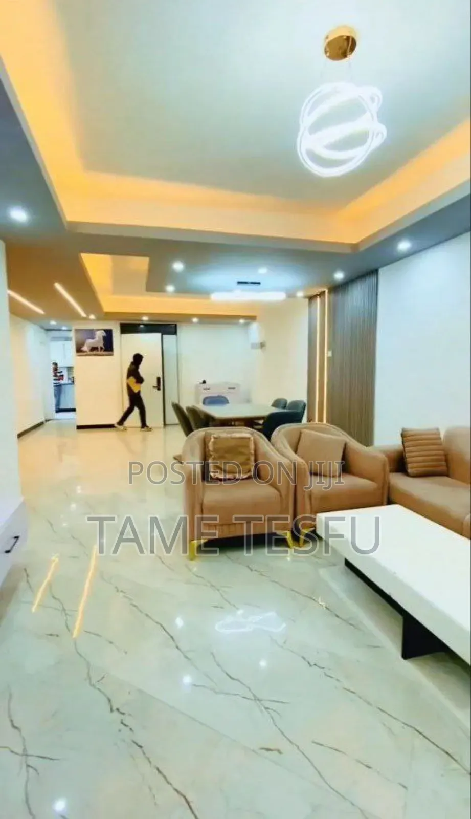 Furnished 3bdrm Apartment in ፍጋ, Bole for sale