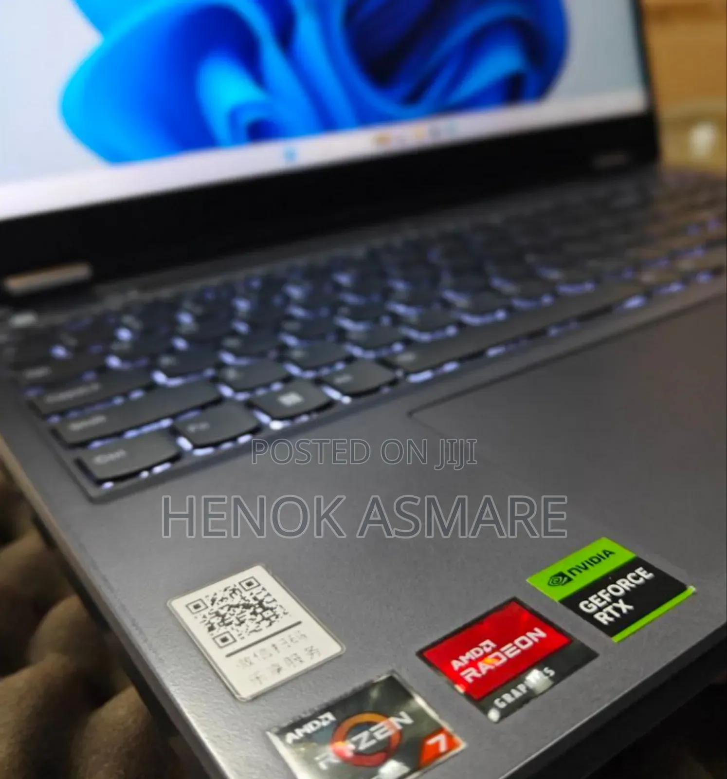 New Laptop Lenovo Legion 5 16GB AMD Ryzen 7 SSD 512GB