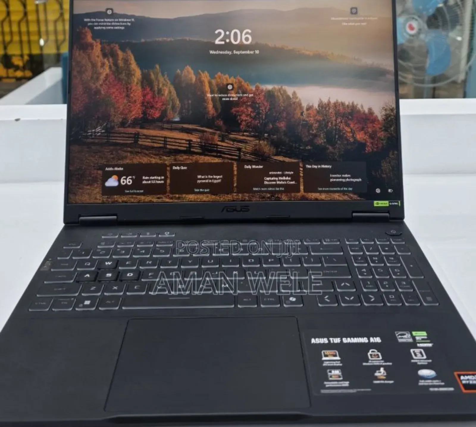 New Laptop Asus TUF Gaming F16 32GB AMD Ryzen 9 SSD 1T