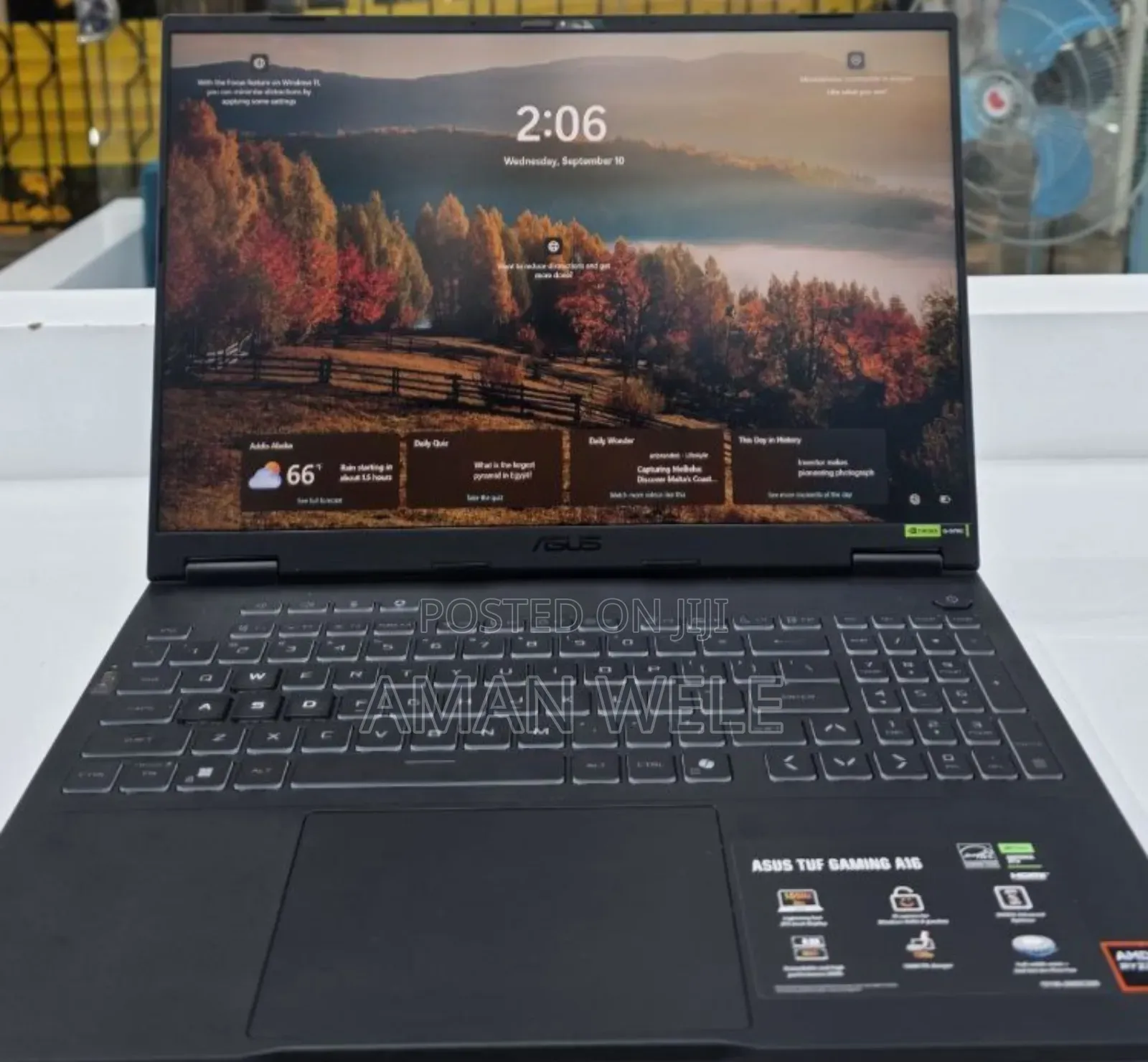 New Laptop Asus TUF Gaming F16 32GB AMD Ryzen 9 SSD 1T