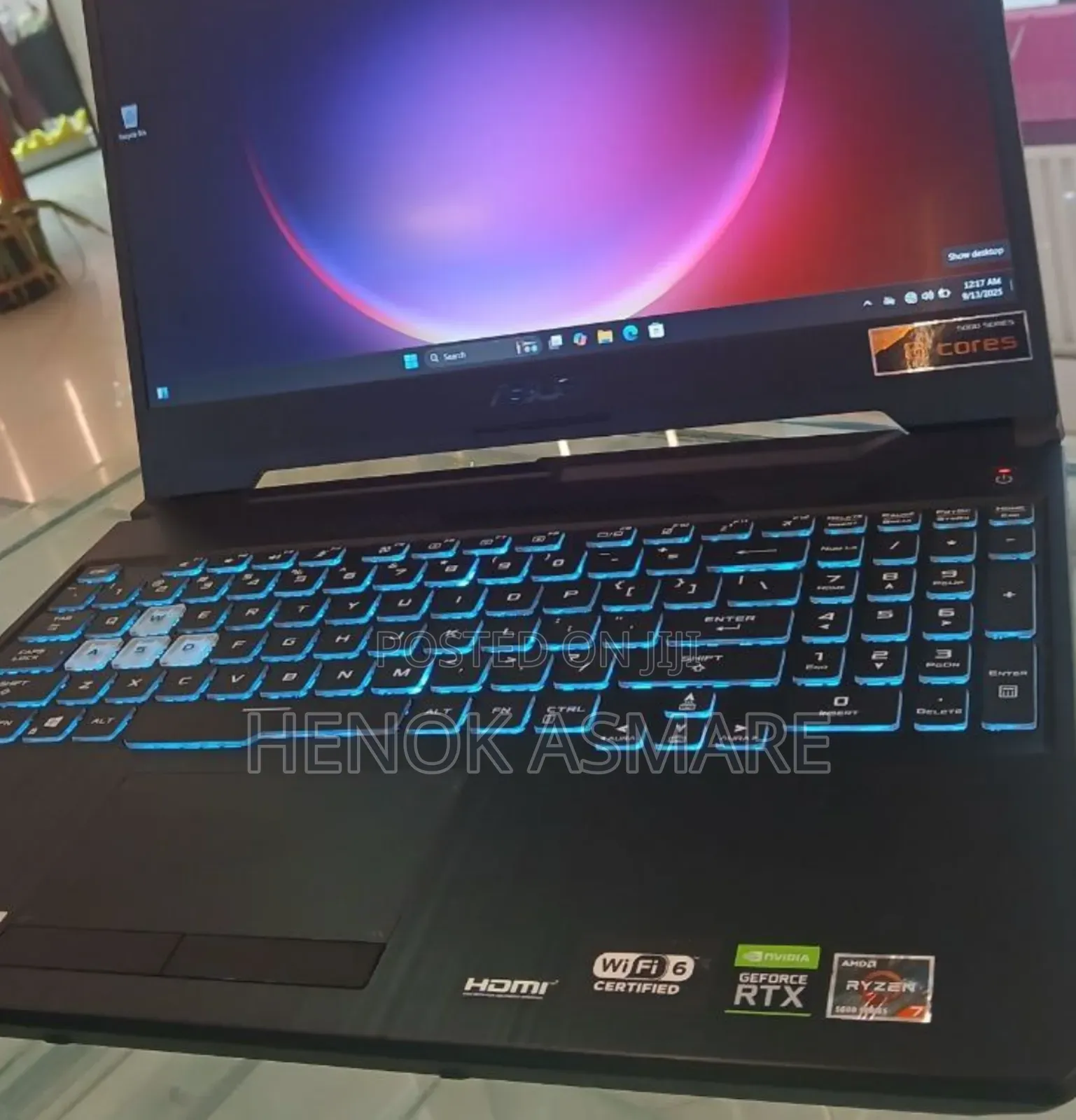 New Laptop Asus TUF Gaming A15 16GB AMD Ryzen 7 SSD 512GB