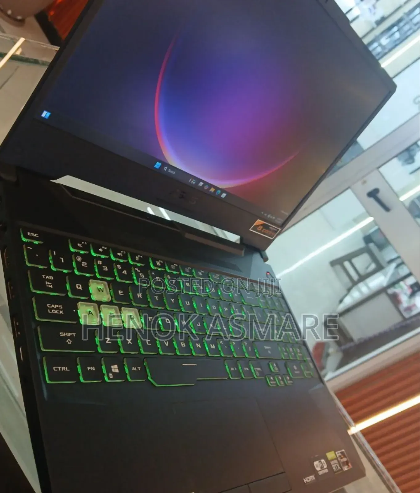 New Laptop Asus TUF Gaming A15 16GB AMD Ryzen 7 SSD 512GB