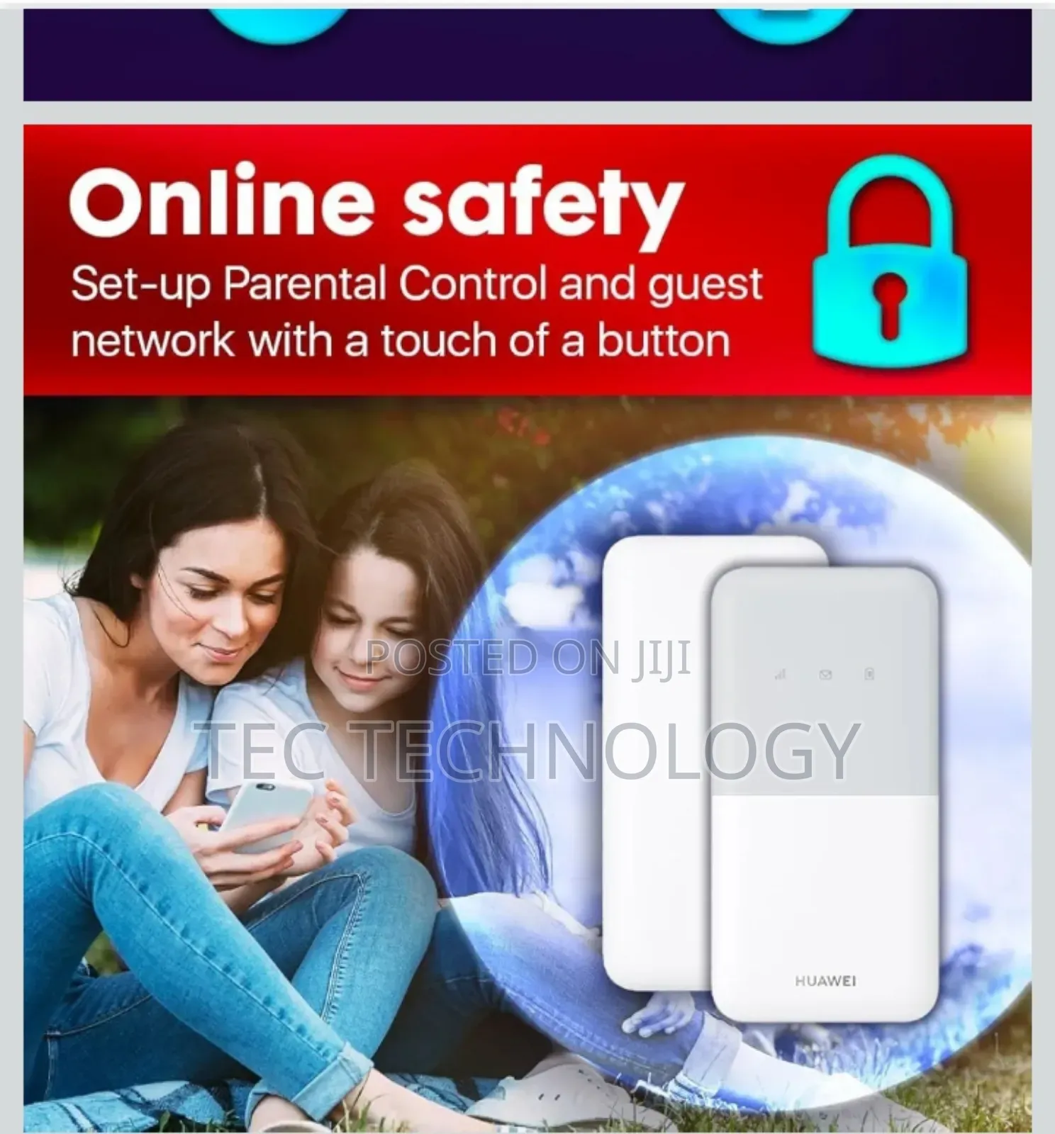 Huawei 4g Mobile Wifi 5 Lte 195mbps /Up to 16 Devices