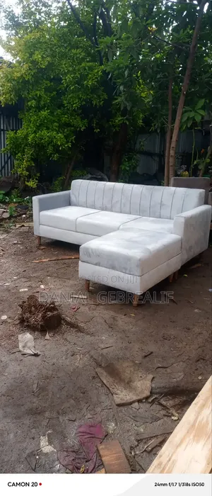 Photo - Silver Sofa 106