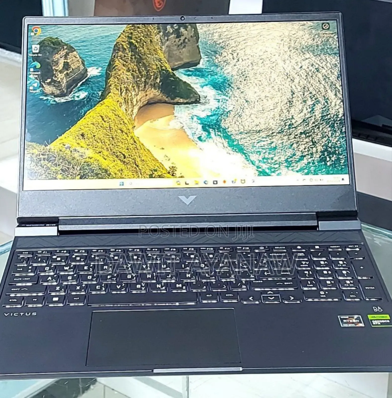 New Laptop HP Victus 16 8GB AMD Ryzen 5 SSD 512GB