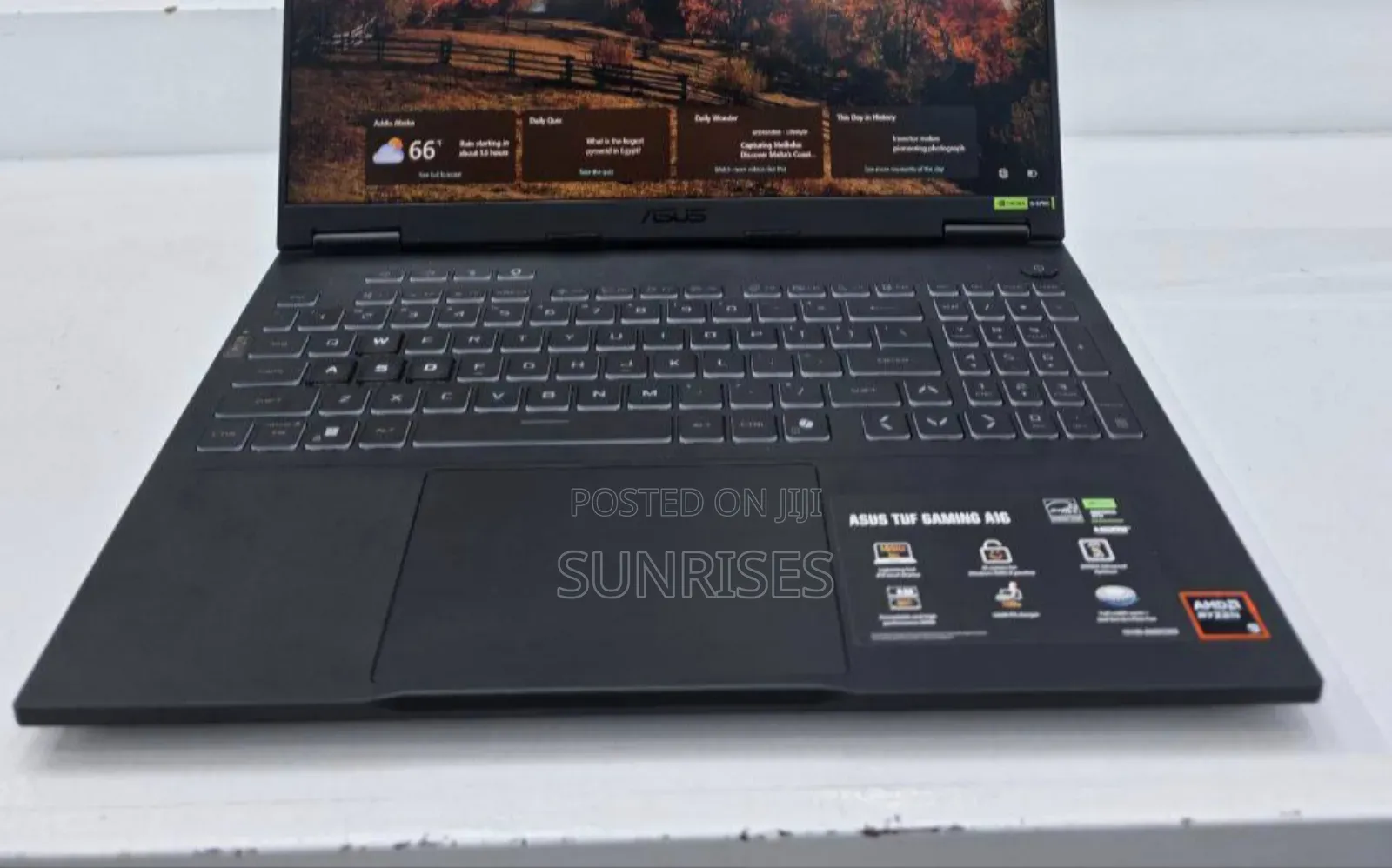 New Laptop Asus TUF Gaming A15 16GB AMD Ryzen 9 SSD 1T