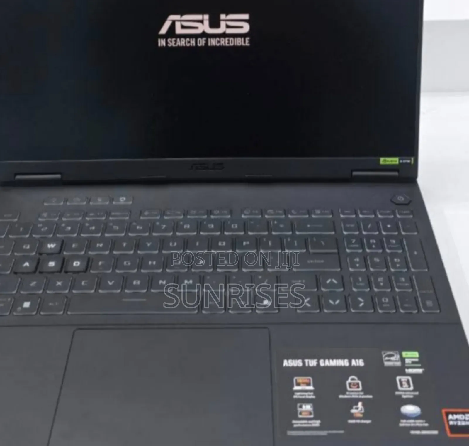 New Laptop Asus TUF Gaming A15 16GB AMD Ryzen 9 SSD 1T