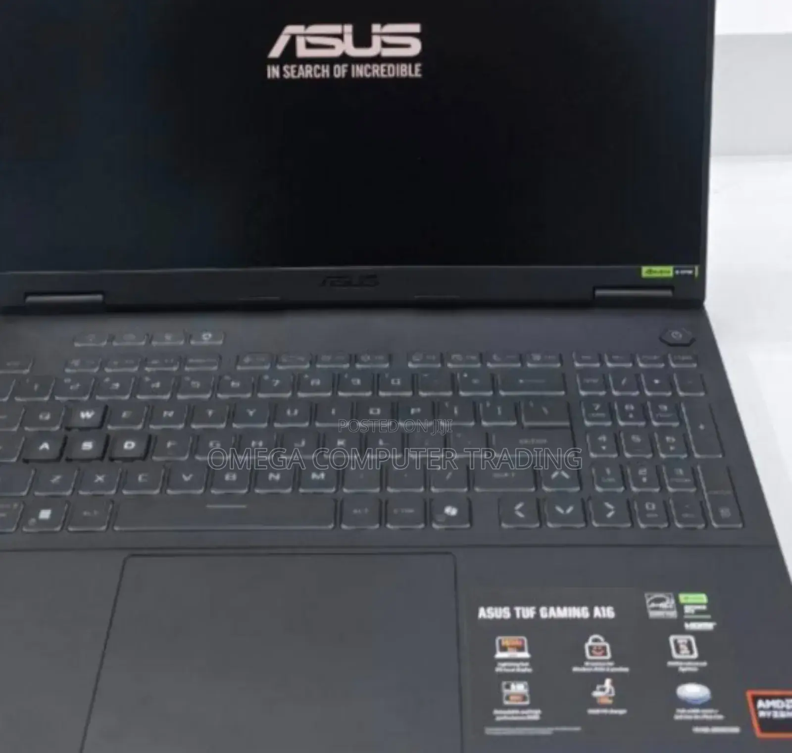 New Laptop Asus TUF Gaming A15 16GB AMD Ryzen 9 SSD 1T