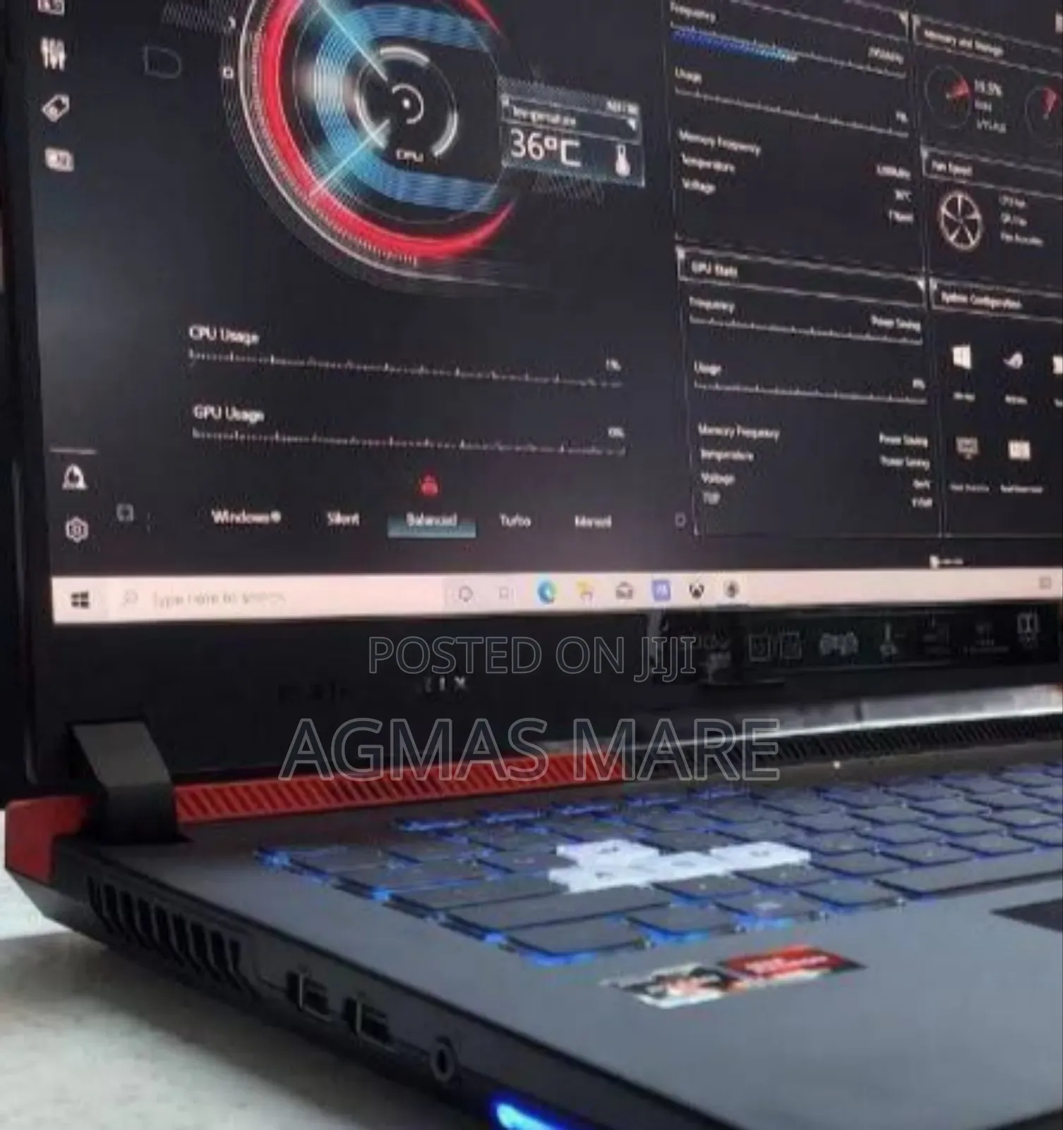 New Laptop Asus ROG Strix G15 16GB AMD Ryzen 9 SSD 512GB