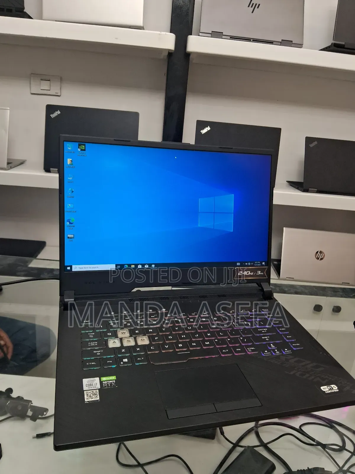 New Laptop Asus ROG Strix G15 16GB Intel Core I7 SSD 512GB